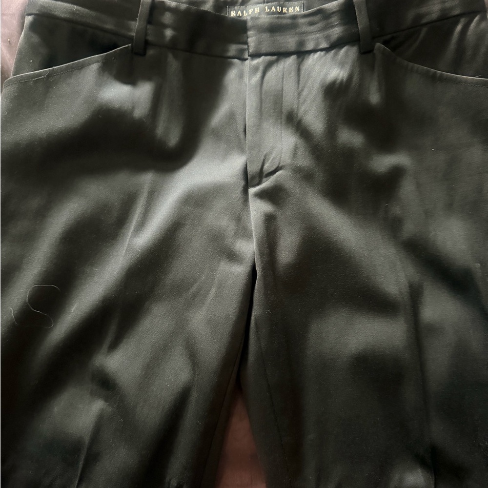 Ralph Lauren Black Tailored Dress Pants